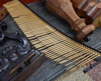 The inside of a piano, the levers, all wood. Would look great hanging on the wall as a piece of art. $10