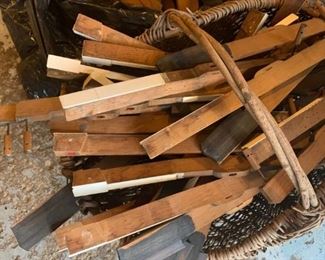 Bundle of old piano keys. 75 in all. $25 for all