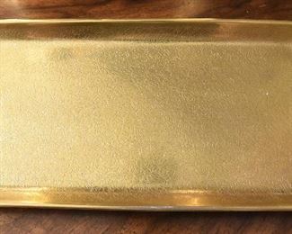 Pickard Gold Flowers Tray $25
10.5" x 5" x .74". Excellent condition
