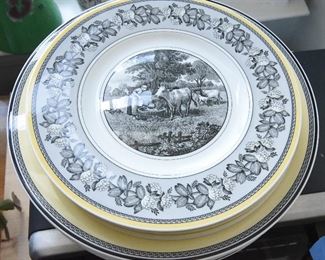 Lot of Villeroy & Boch Audun Fleurs Dinner Plates (6) and Salad Plates (4) $120