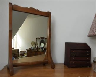 Vanity Mirror $18
Approximately 14" tall, 12" wide