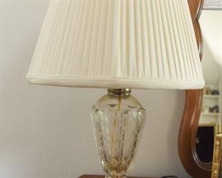 Glass Lamp $30