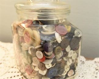 Button Jar $24
6" x 5" x 7"