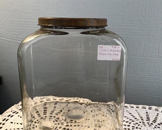 1940s Planters Peanuts Jar $20