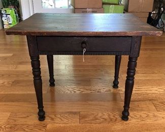 Short Table with Legs $48
21" x 17" x 16.5" tall