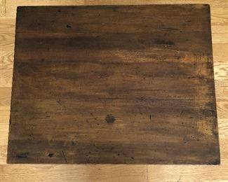 Short Table with Legs $48
21" x 17" x 16.5" tall