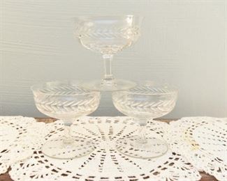 Set of Three Footed Bowls $12