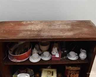 Open cupboard $55
(Doors missing)
26.75" wide, 9" deep, 37" tall