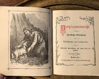 Vergissmeinnicht, published in 1889, Pennsylvania $28