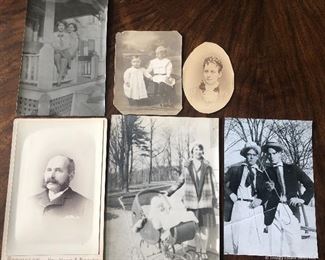 Lot of 6 Antique Pictures $10
