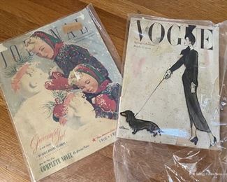 Vintage Magazines $8 each VOGUE - SOLD