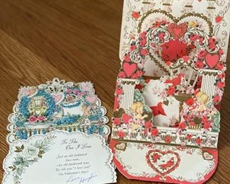 Vintage Pop-up Cards $5