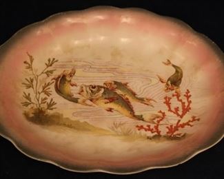 Lot# 2288 - Antique Fish Platter