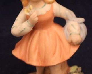 Lot# 2293 - Vintage Girl Figurine