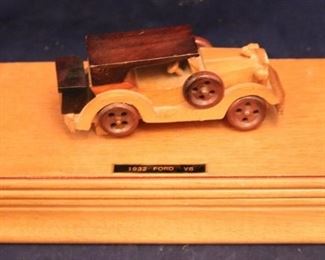 Lot# 2349 - 1932 Ford  V8 Wood Jewelry B