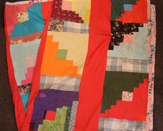 Lot# 2414 - Vintage Handmade Quilt