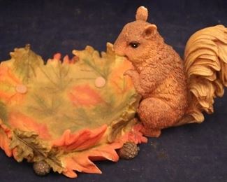 Lot# 2427 - Plaster squirrel decoration 