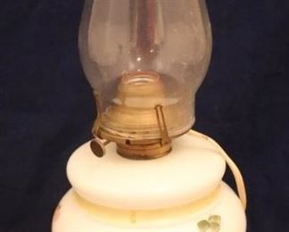 Lot# 2428 - Antique Electric Oil Lamp