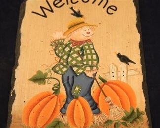 Lot# 2496 - Welcome Stone sign