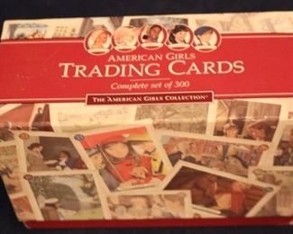 Lot# 2500 - American Girls trading cards