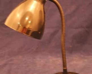 Lot# 2504 - Metal desk lamp