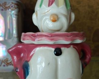 clown teapot