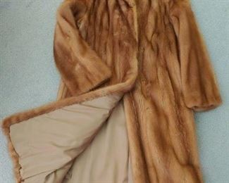 full length mink coat
