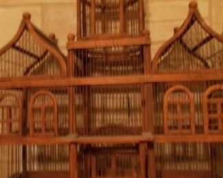 One of several Victorian bird cages