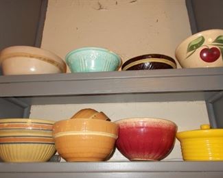 Lots of crockery bowls