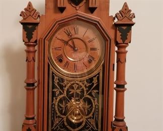Atq Ingraham Mantle Clock