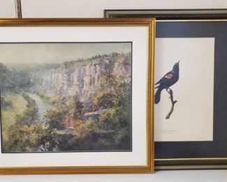 Framed KY Artists Prints Paul Sawyier Ray Harm Prints