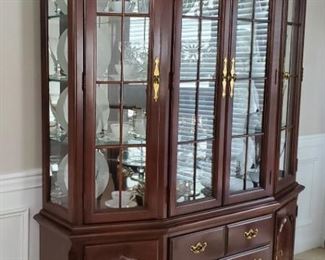 Lighted China Cabinet