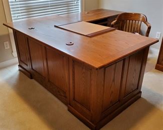 Oak Office Desk Chair