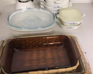 Pyrex, Corning Ware, Anchor Hocking