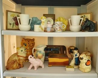 Vtg 1950s Ceramic Collectibles