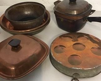 Vtg Bridgeport Copperware