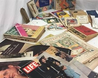 Vtg Ephemera Magazines