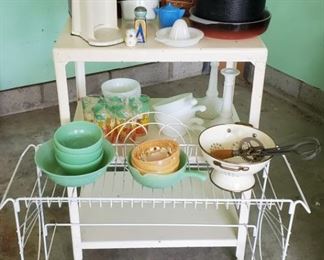 Vtg Kitchen Stand