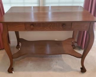 Vtg Oak Table