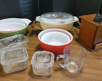 Vtg Pyrex, Refrigerator Glass