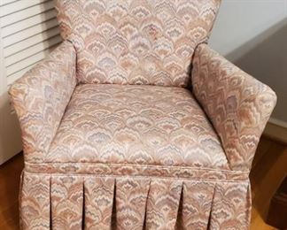 Vtg Upholstered Chair