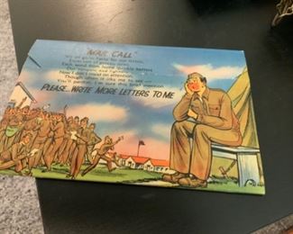 WWII postcards (in prestine condition]