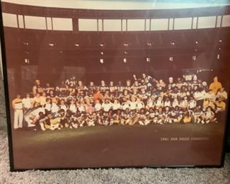 1991 Team picture of the San Diego Chargers