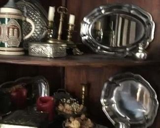 More pewter and other collectibles