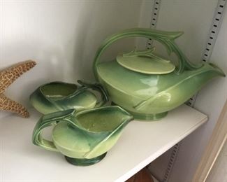 McCoy pottery tea set