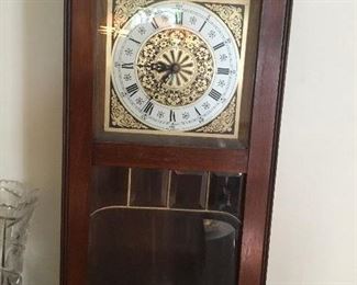 Antique hanging clock