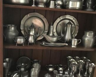 Antique and vintage pewter