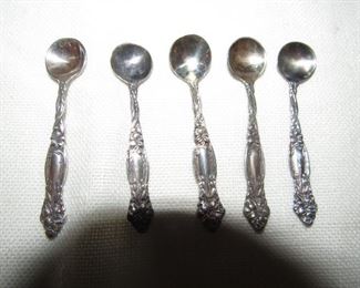 Sterling salt spoons