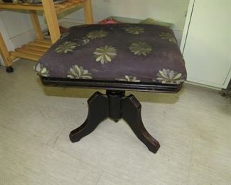 Victorian swivel stool