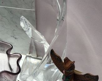 Glass sculpture 